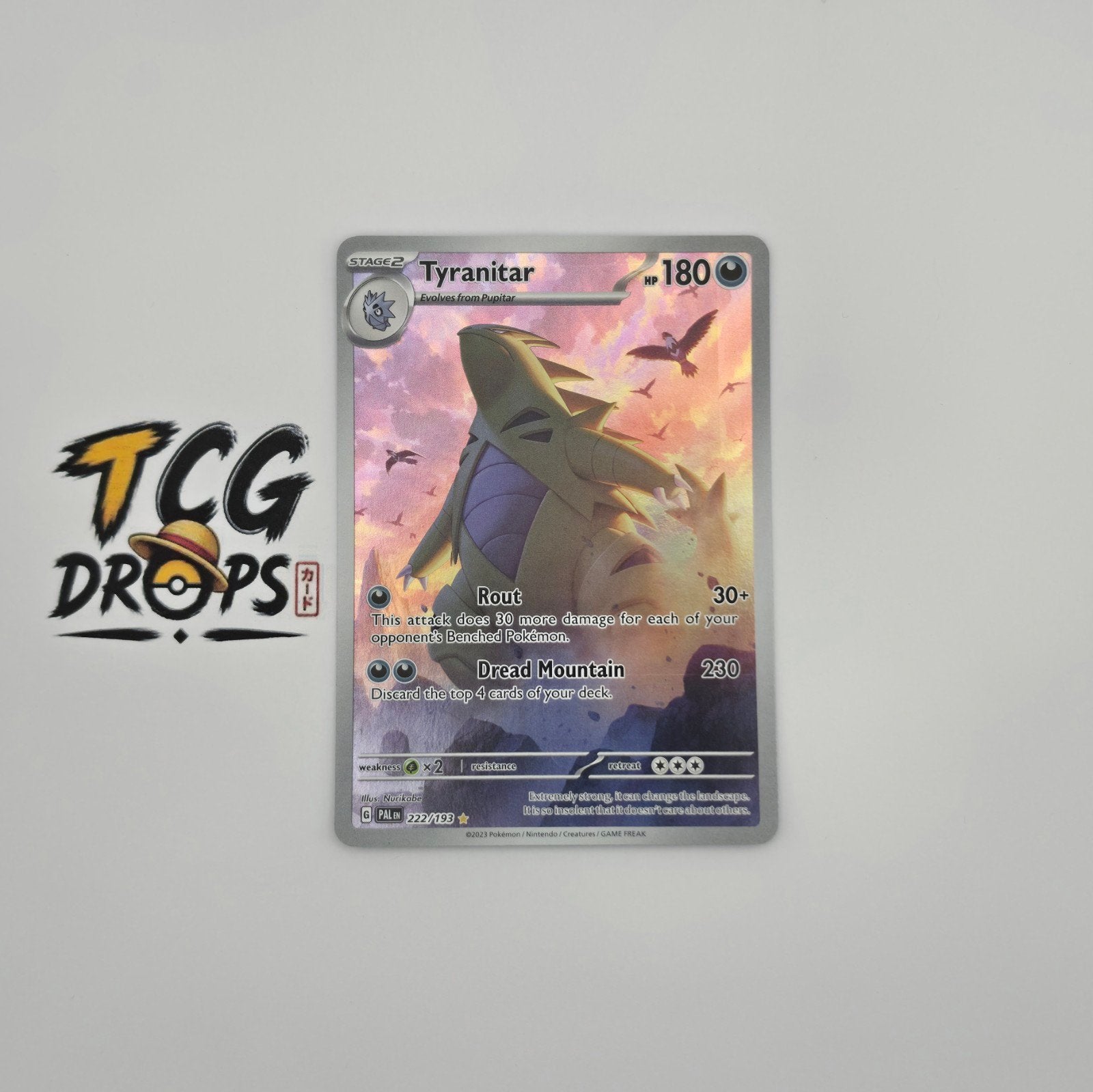 Tyranitar 222/193 Paldea Evolved