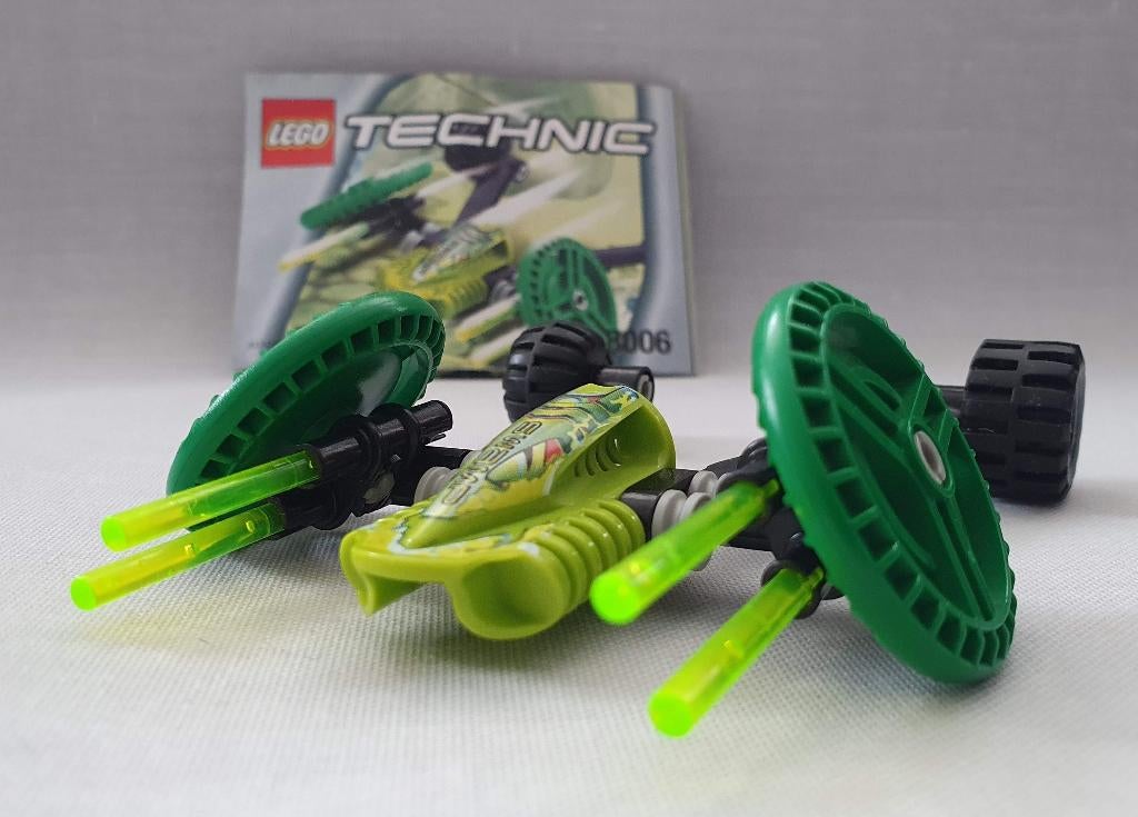 8006 Lego Technic RoboRiders Swamp Craft, Lego, Compleet, Ophalen of Verzenden, Zo goed als nieuw