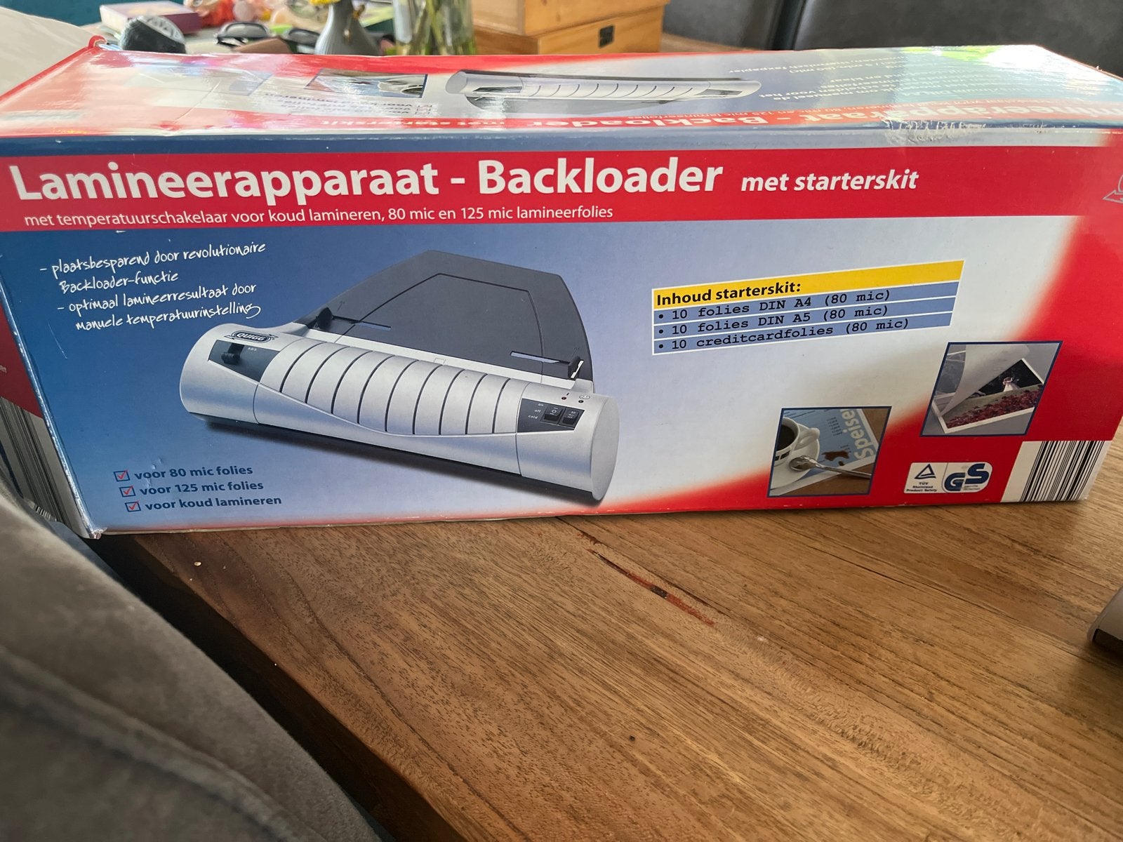 Lamineerapparaat - Backloader, Ophalen of Verzenden, Gebruikt