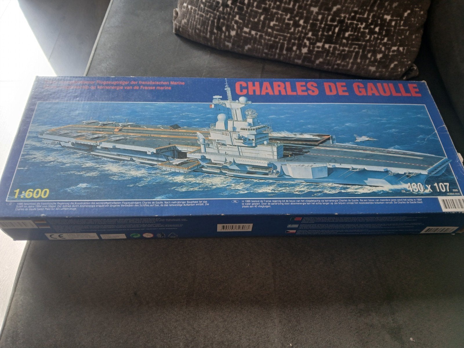 Revell Charles de Gaulle Vliegdekschip Modelbouw 1:600, Ophalen of Verzenden, Nieuw, 1:50 tot 1:200, Revell