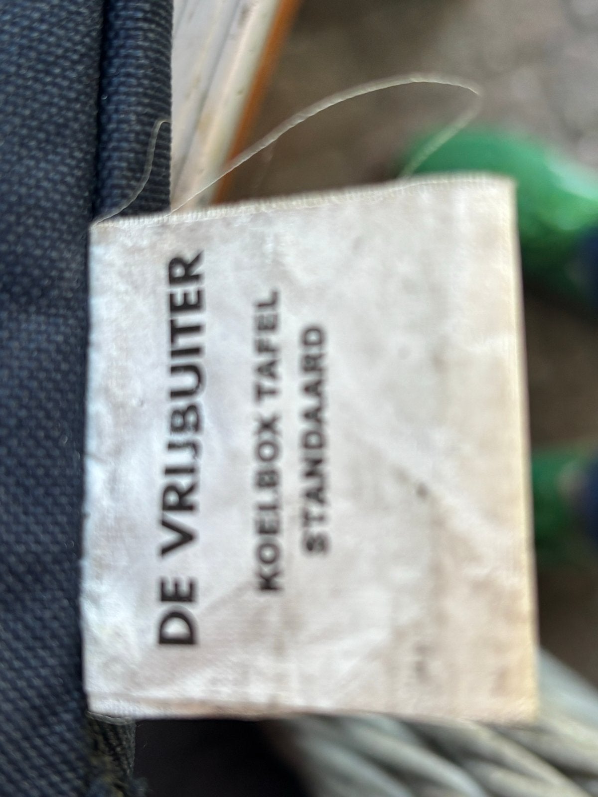 De Vrijbuiter Koelbox Tafel Standaard, Caravans en Kamperen, Ophalen of Verzenden, Gebruikt