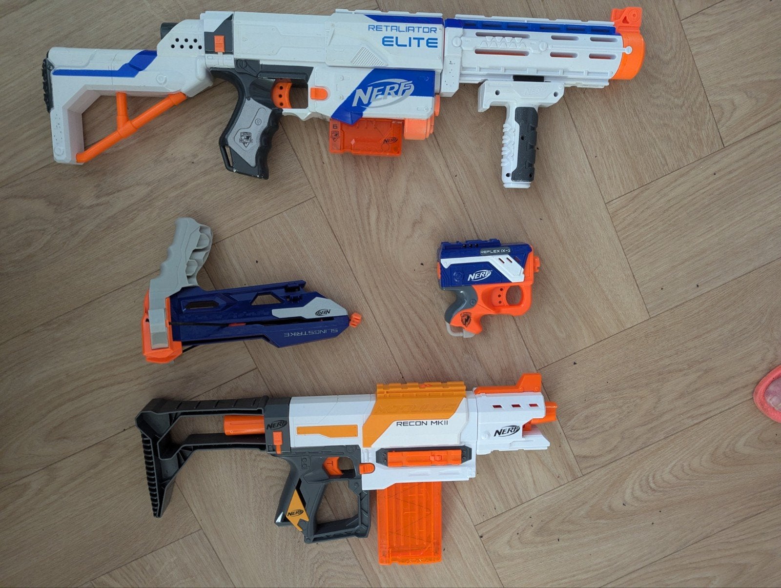 Nerf Blaster Collectie: Retaliator, Recon MKII, Reflex, Kinderen en Baby's, Speelgoed | Overig, Ophalen of Verzenden