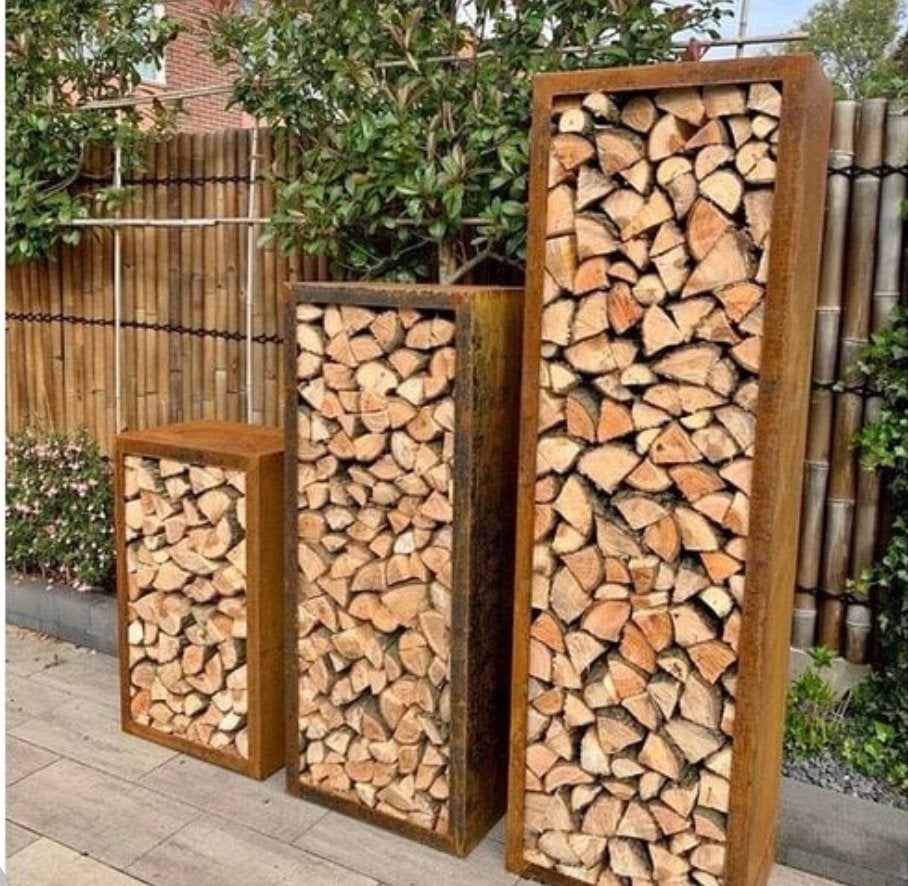 Cortenstaal producten op maat: haarden, plantenbakken, etc., Ophalen, 100 cm of meer, Nieuw, Metaal