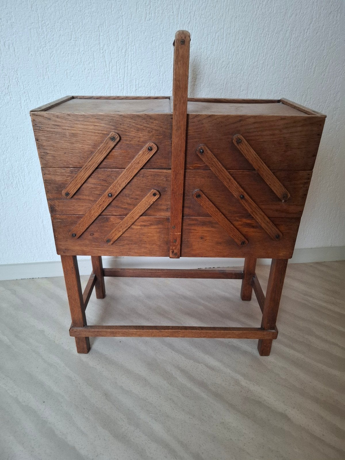 Prachtige vintage naaibox, Ophalen