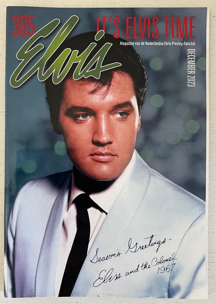 It’s Elvis Time - December 2023, Ophalen of Verzenden, Zo goed als nieuw, Boek, Tijdschrift of Artikel