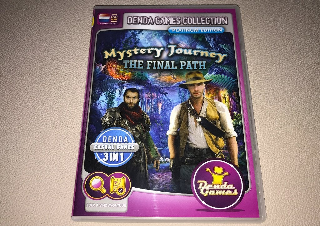 Denda games Mystery Journey The Final Path 3 complete games, Puzzel en Educatief, Verzenden, 1 speler, Zo goed als nieuw