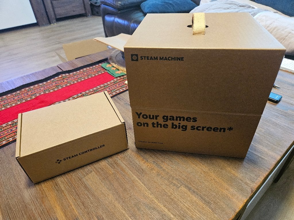Steam Machine 512 GB met controller, Spelcomputers en Games, Ophalen, Valve, Nieuw