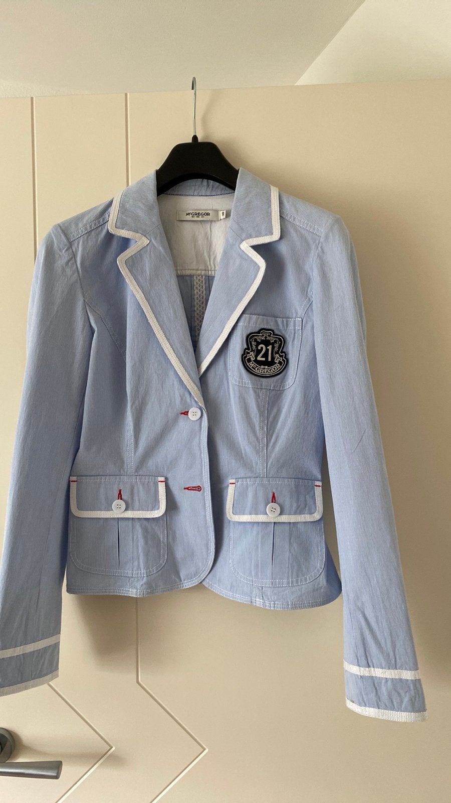 McGregor colbertje maat 38 nieuw !!, Ophalen of Verzenden, Nieuw, Maat 38/40 (M), Blauw