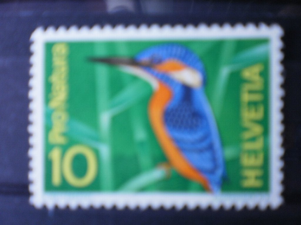 Zwitserland- IJsvogel- Postfris, Verzenden