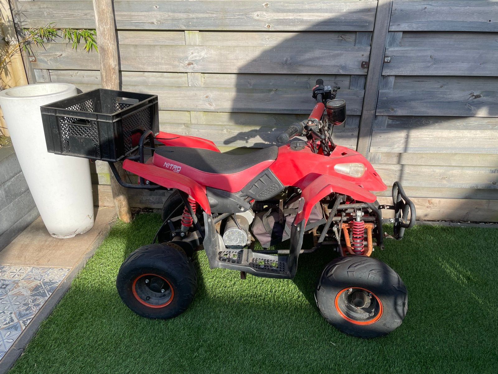Elektrische kinderquad nitro, Ophalen of Verzenden