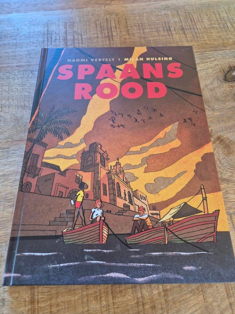Milan Hulsing - Spaans Rood, Boeken, Eén stripboek, Ophalen of Verzenden, Zo goed als nieuw, Milan Hulsing