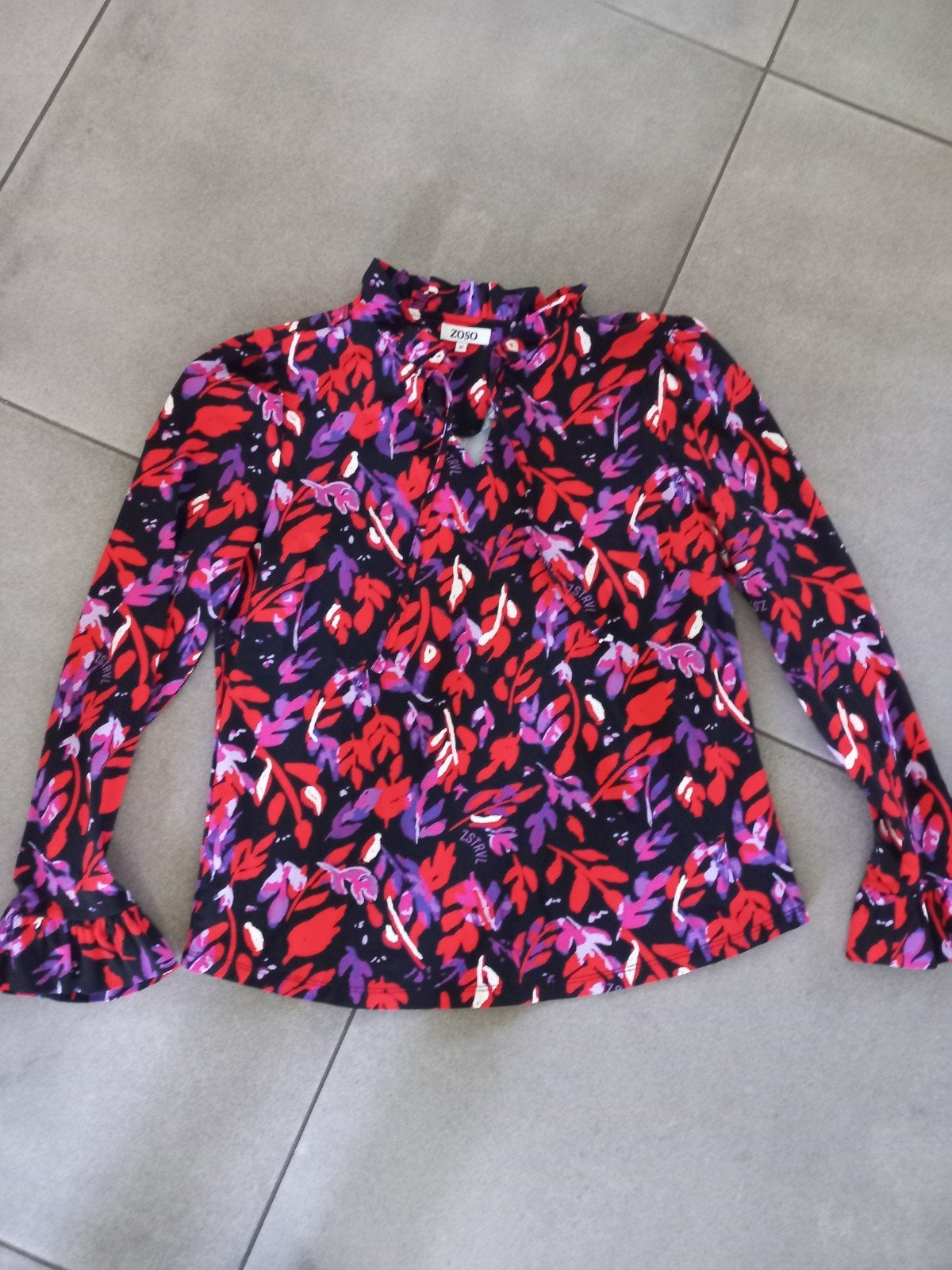 Zoso blouse, Ophalen of Verzenden, Zo goed als nieuw, Maat 38/40 (M), Korte mouw