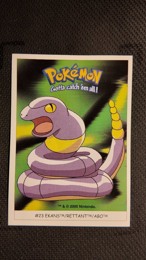 ekans 23 dunkin boomer | Pokemon kaart, Ophalen, Losse kaart
