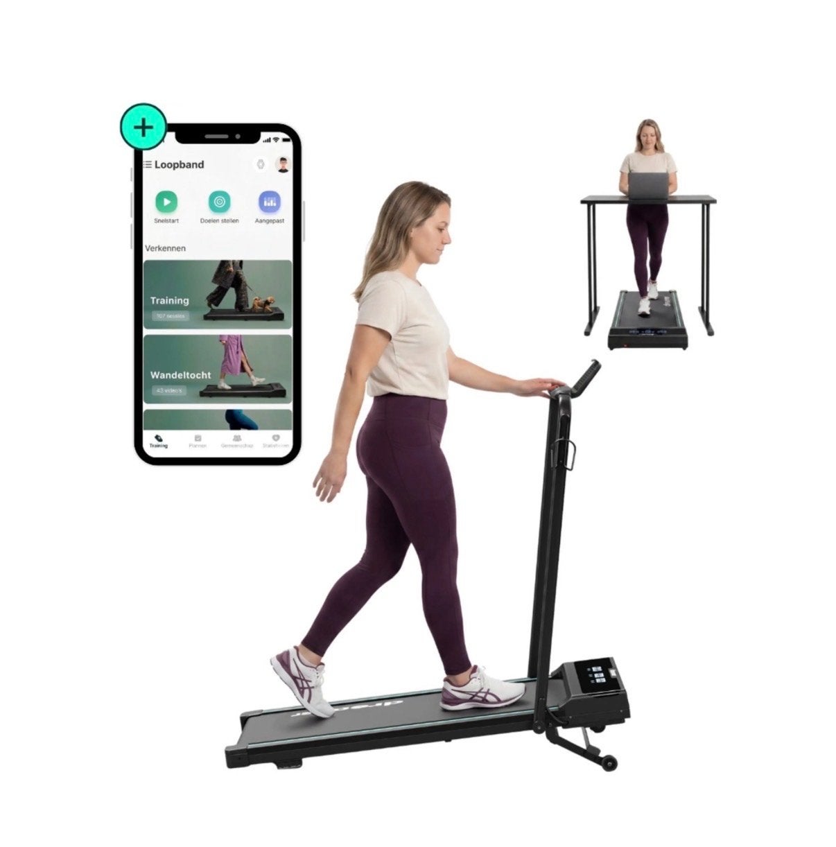 Dreaver Elevate Pro 2-in-1 Loopband - Nieuwstaat, Ophalen, JJ-Commerce B.V., Stationsplein 26 6512 AB Nijmegen, Nieuw