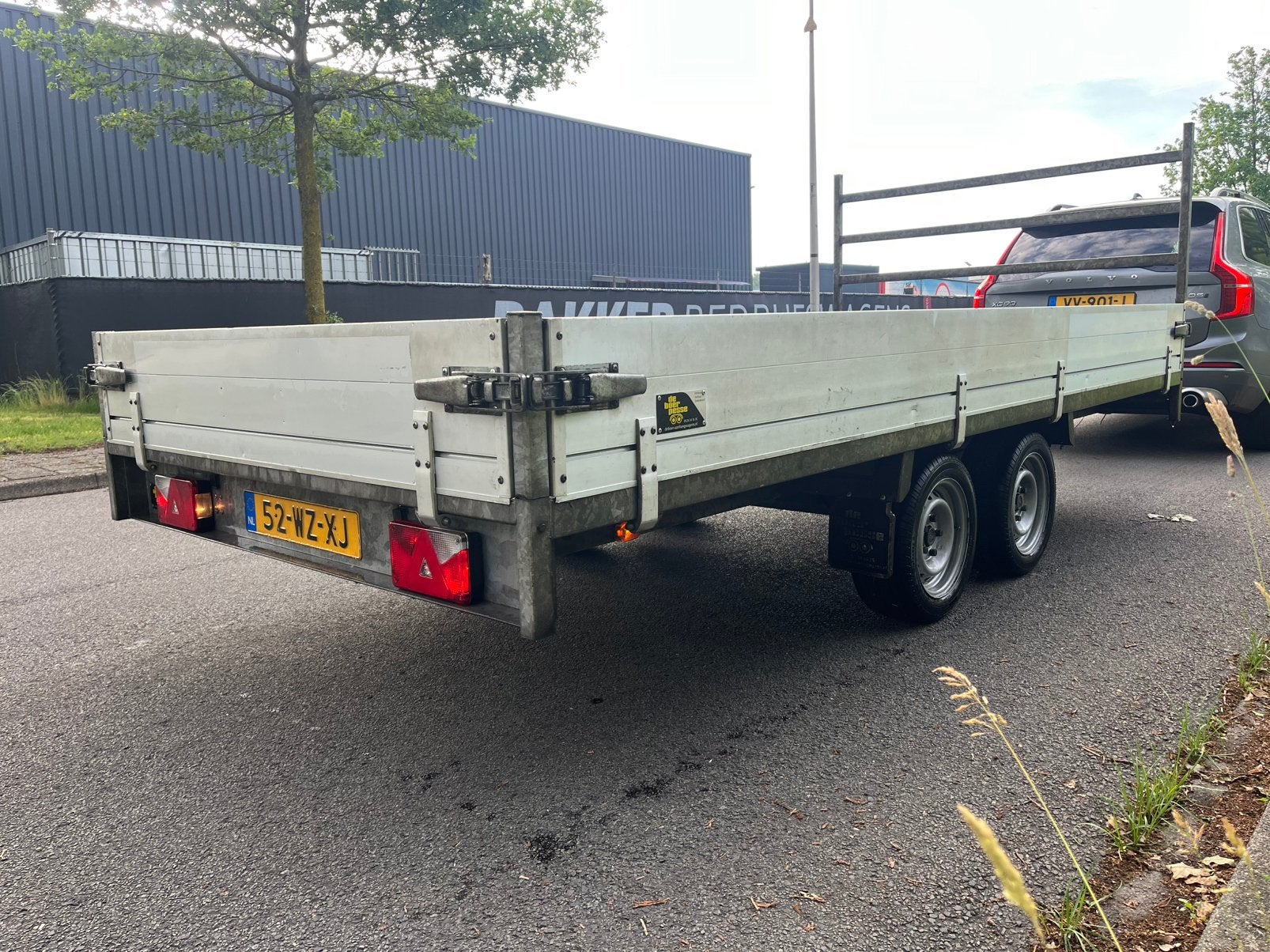 Anssems PSX-2 Plateauwagen 400x180 Tandemasser 2021, Ophalen, Nieuw