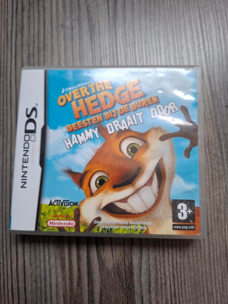 Nintendo ds spel over the hedge, Avontuur en Actie, Gebruikt, 1 speler, Ophalen of Verzenden