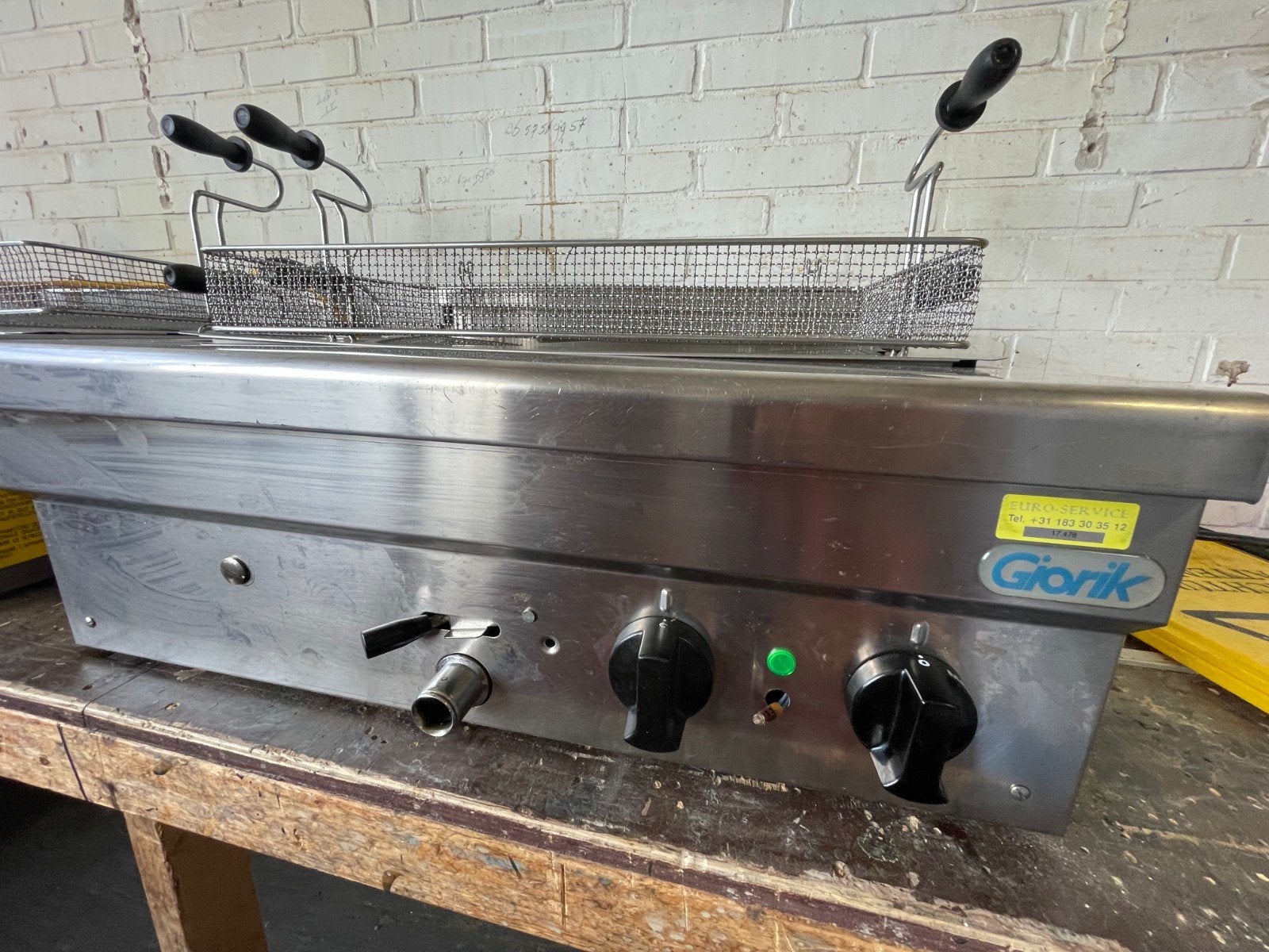 Giori friteuses - Professionele horeca friteuses, Ophalen of Verzenden, Gebruikt