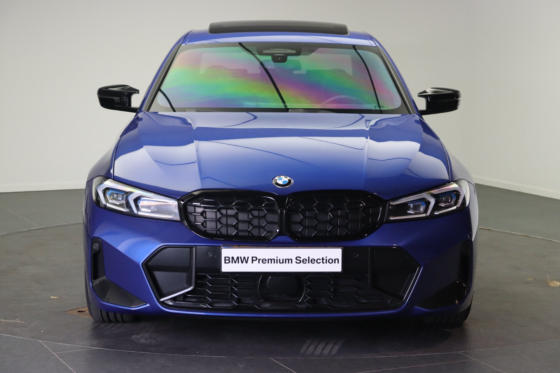 BMW 3 Serie M340d xDrive High Executive Automaat / Sportstoe, Auto's, BMW, Zwart, 2993 cc, Met garantie (alle), Blauw