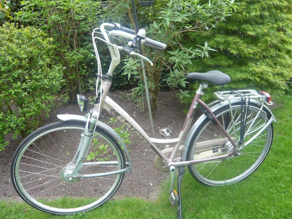 mooie aluminium 28""Batavus Monaco 53cm frame 7v, Gebruikt, Versnellingen, Batavus, Trommelrem