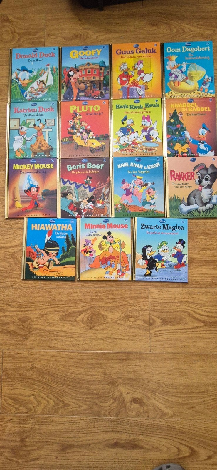 Complete Disney Gouden Boekjes Serie (15 delen), Complete serie of reeks, Ophalen, Zo goed als nieuw, Walt Disney