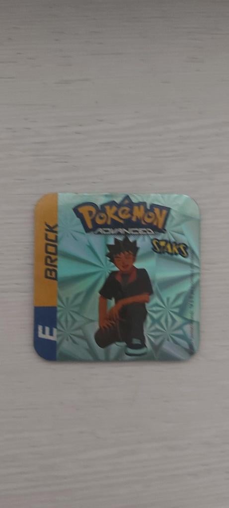 magneet speelgoed pokemon panini staks Brock rock trainer, Ophalen of Verzenden, Nieuw, Overige merken
