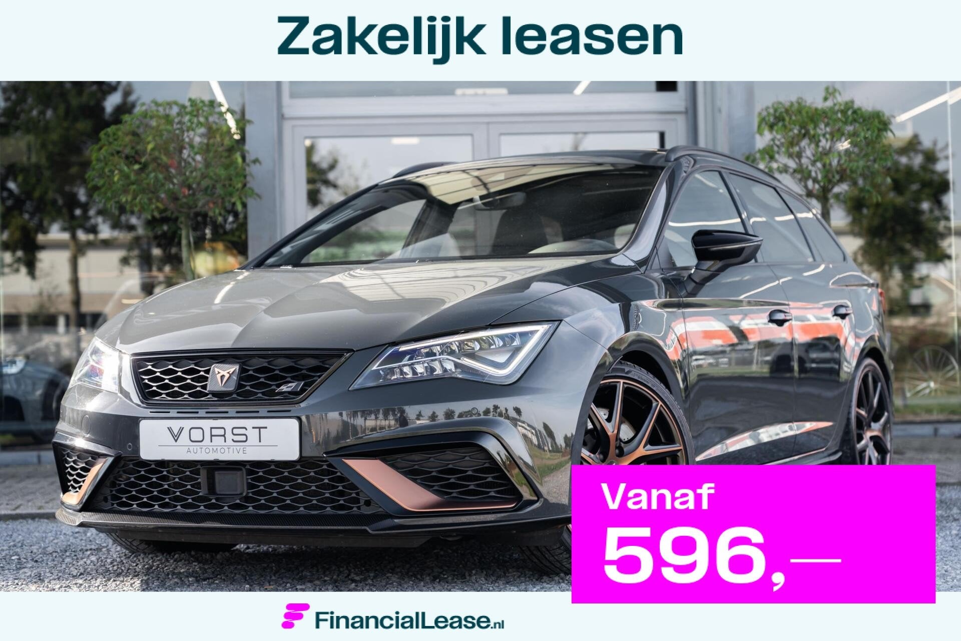 Seat Leon 2.0 TSI CUPRA R 4Drive Carbon Pano Beats Brembo, Dealer onderhouden, 15 km/l, Gebruikt, 4 cilinders