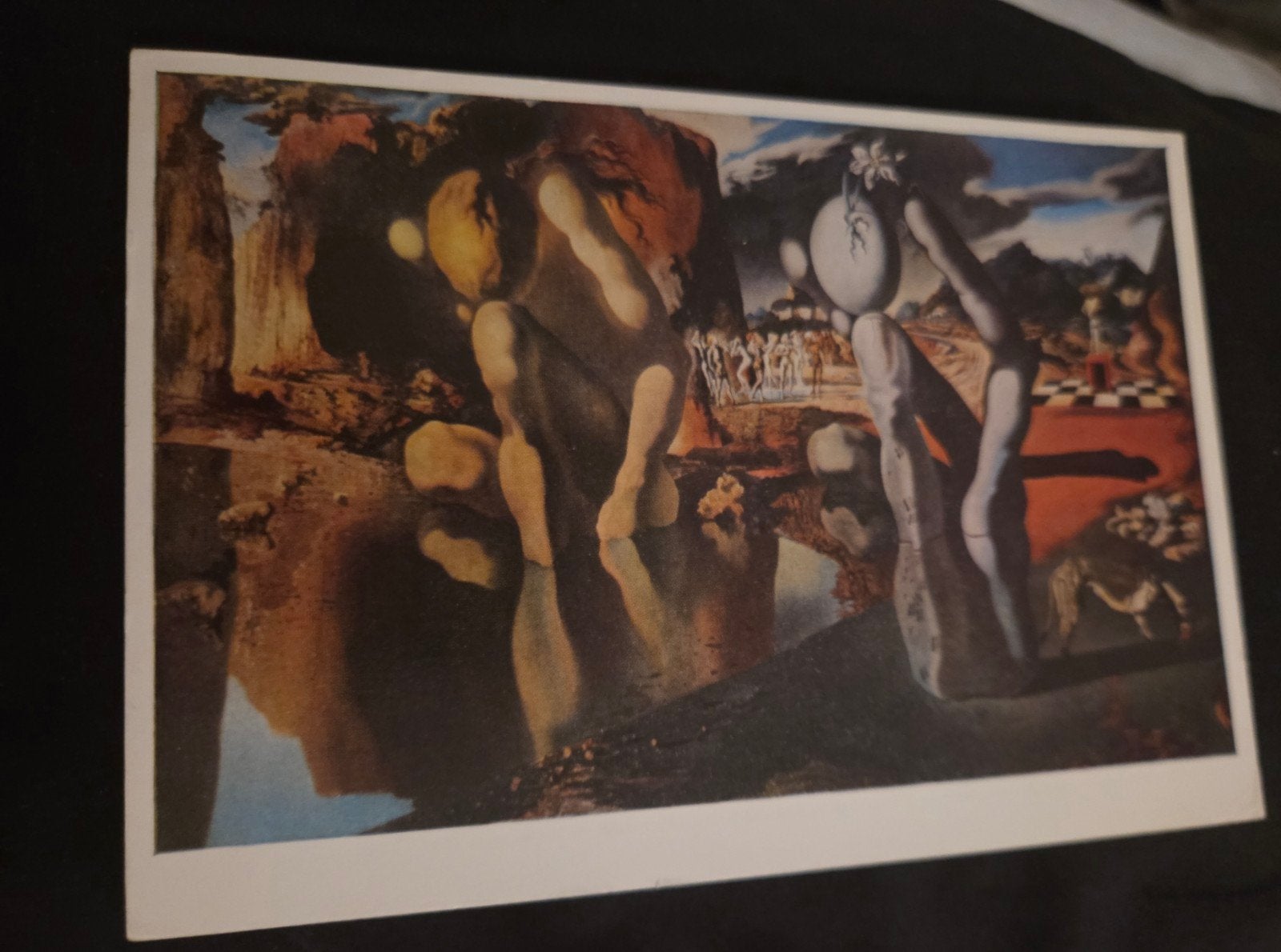 Salvador Dalí - Metamorphosis of Narcissus (1937), Verzenden, Gelopen, Overige thema's