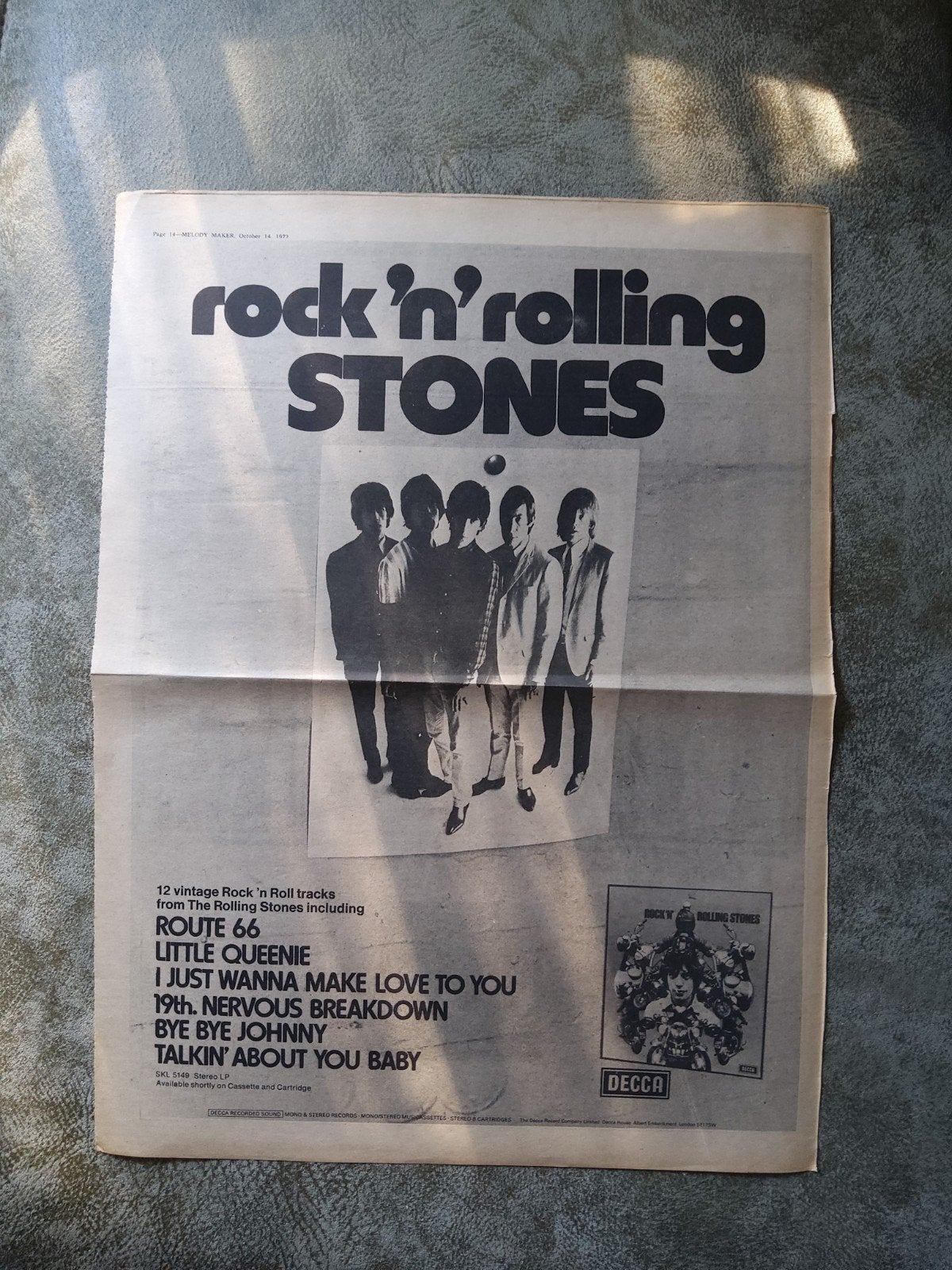 Rolling Stones: Promo Rock 'n Rolling Stones, Ophalen of Verzenden, Boek, Tijdschrift of Artikel