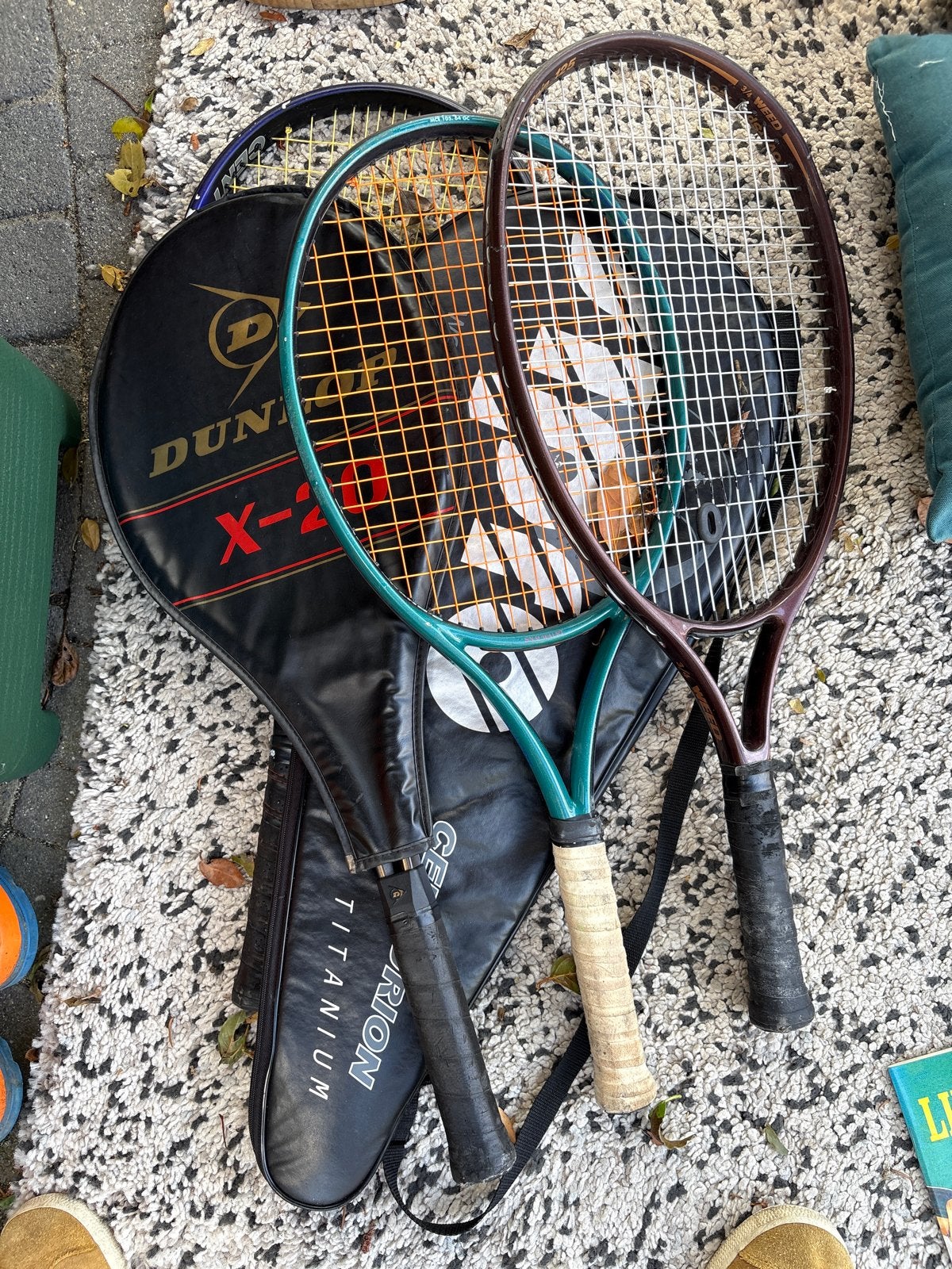 Tennisracket - 3 euro, Sport en Fitness, Tennis, Ophalen of Verzenden, Gebruikt, Racket