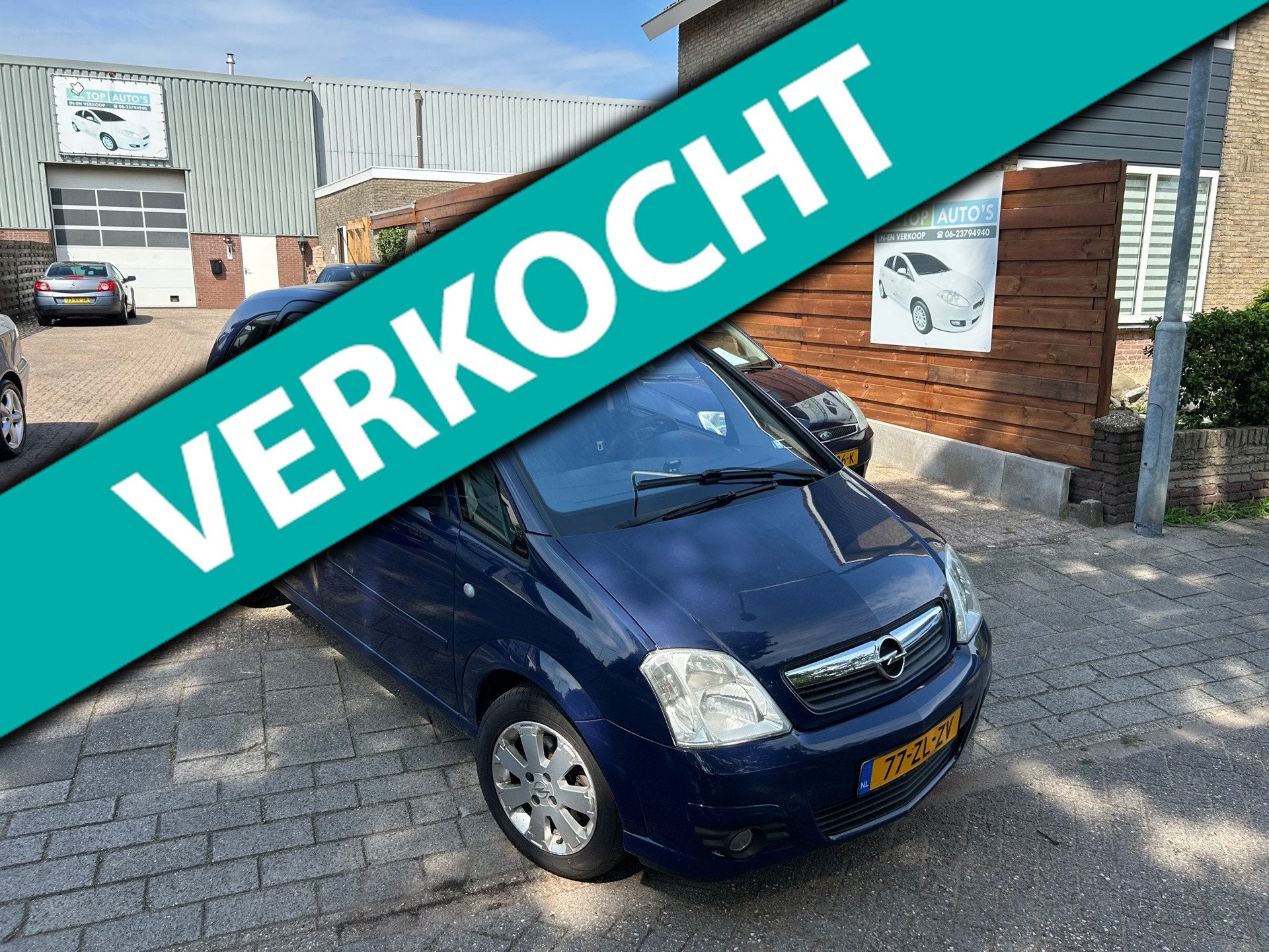 Opel Meriva 1.6-16V Temptation apk en distributie riem!, Voorwielaandrijving, 15 km/l, Gebruikt, 4 cilinders