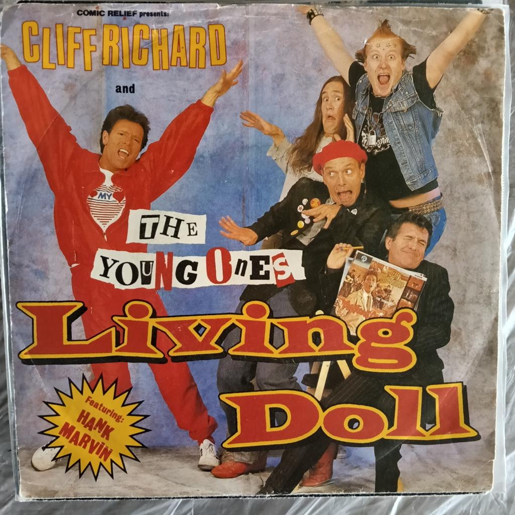Cliff Richard The Young Ones Living doll, Gebruikt, 7 inch, Single, Ophalen of Verzenden