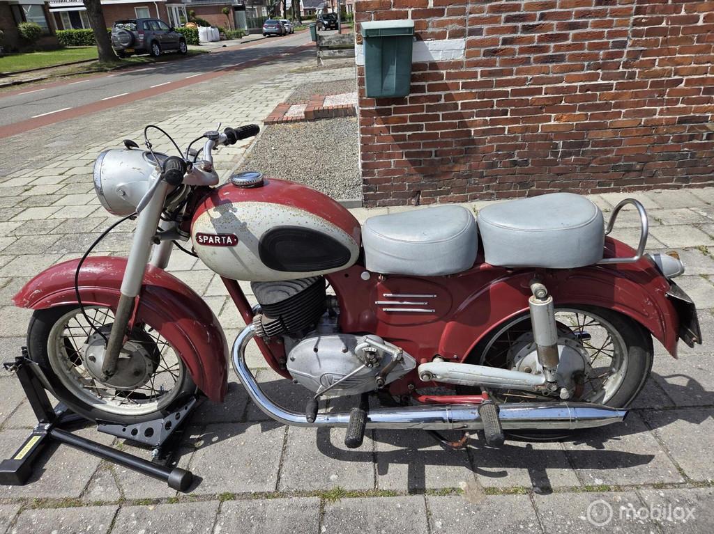 Sparta LS250 Oldtimer uit 1955, Motoren, 250 cc, Toermotor, Apeldoorn, Retro-only@kpnmail.nl