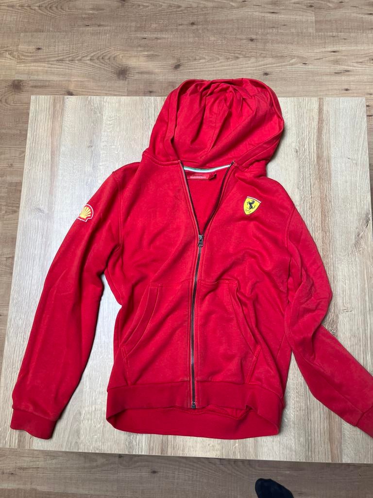Ferrari Hoodie Rood - Kinderen, Ophalen of Verzenden, Gebruikt, Jongen of Meisje