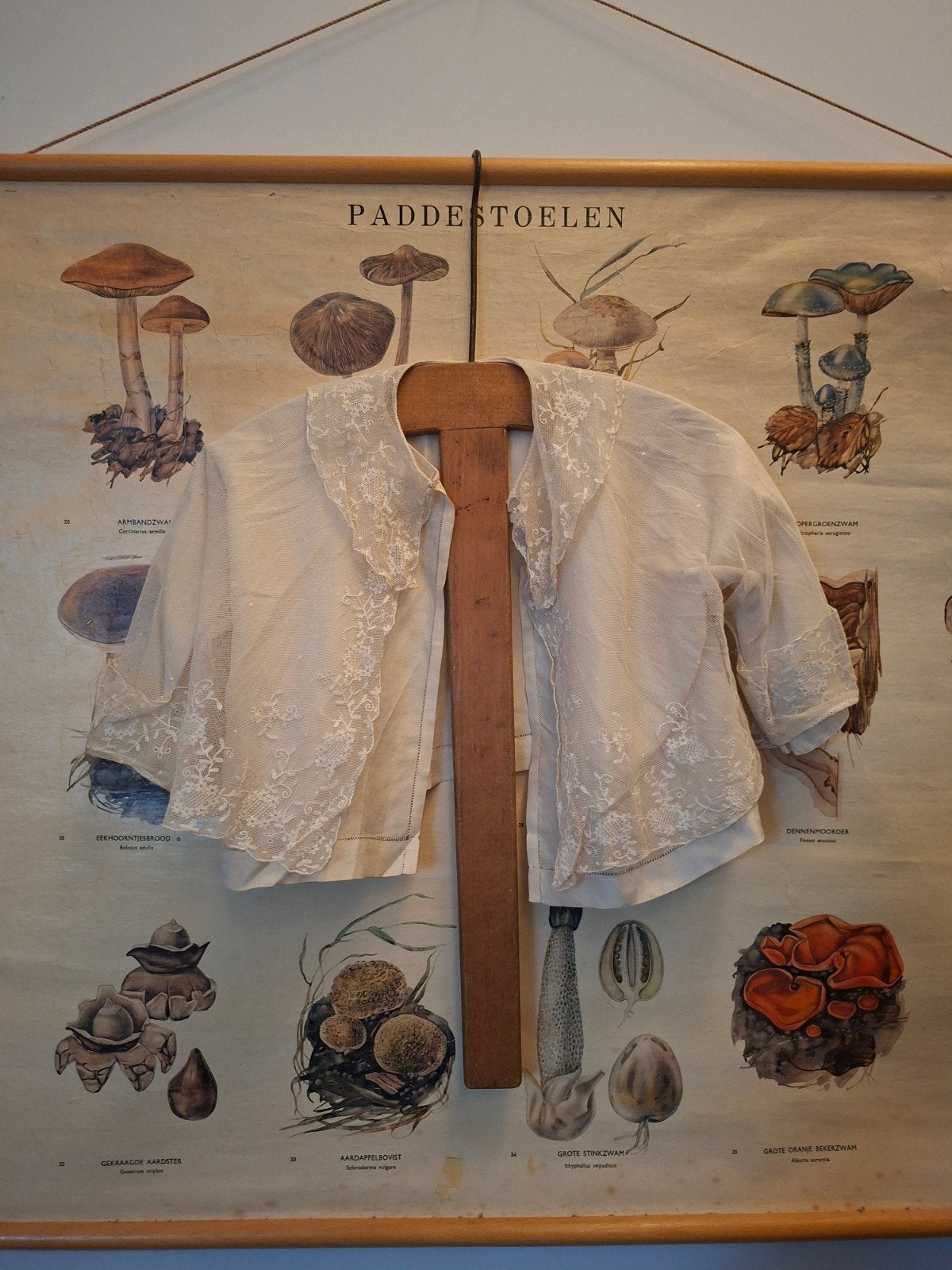 Antiek baby jasje met kant, Ophalen of Verzenden, Kinderen