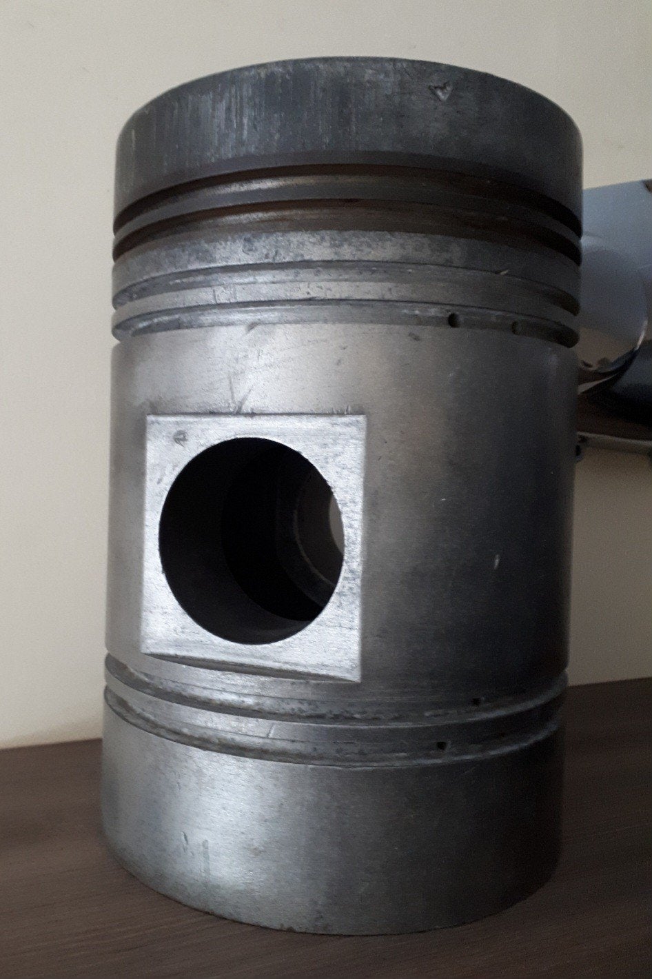 Unieke Oude Zuiger van Rivierschip - Nautische Decoratie, Ophalen of Verzenden, Gebruikt