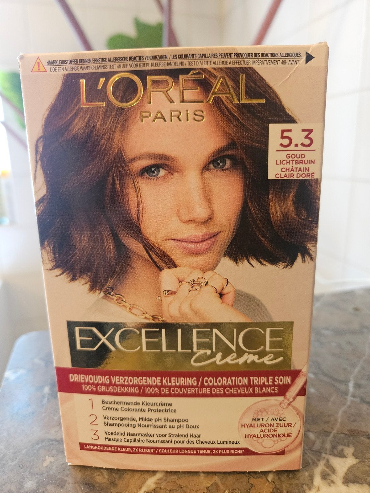 L'Oréal Paris Excellence Crème 5.3 Goud Lichtbruin, Ophalen of Verzenden, Nieuw, Overige typen