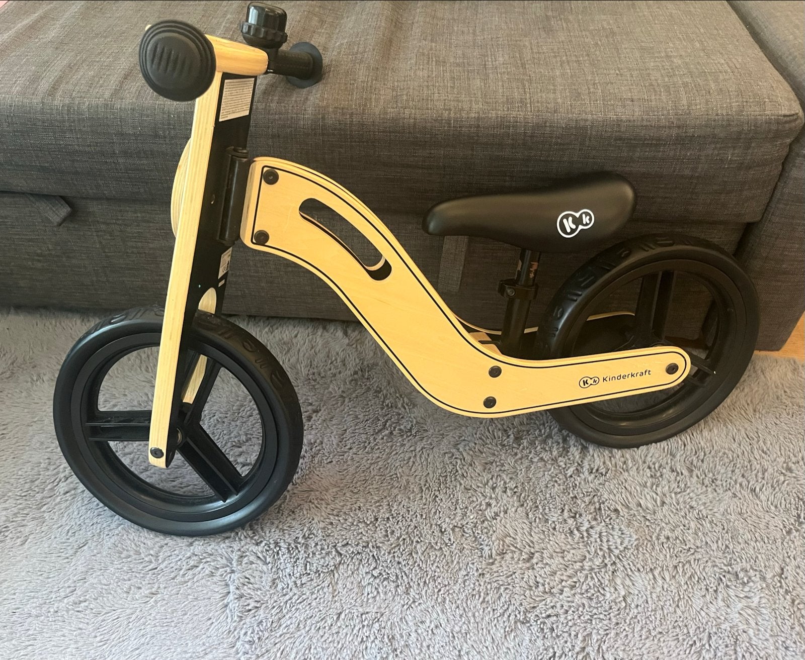 Kinderkraft Loopfiets Houten, Ophalen of Verzenden, Zo goed als nieuw, Loopfiets