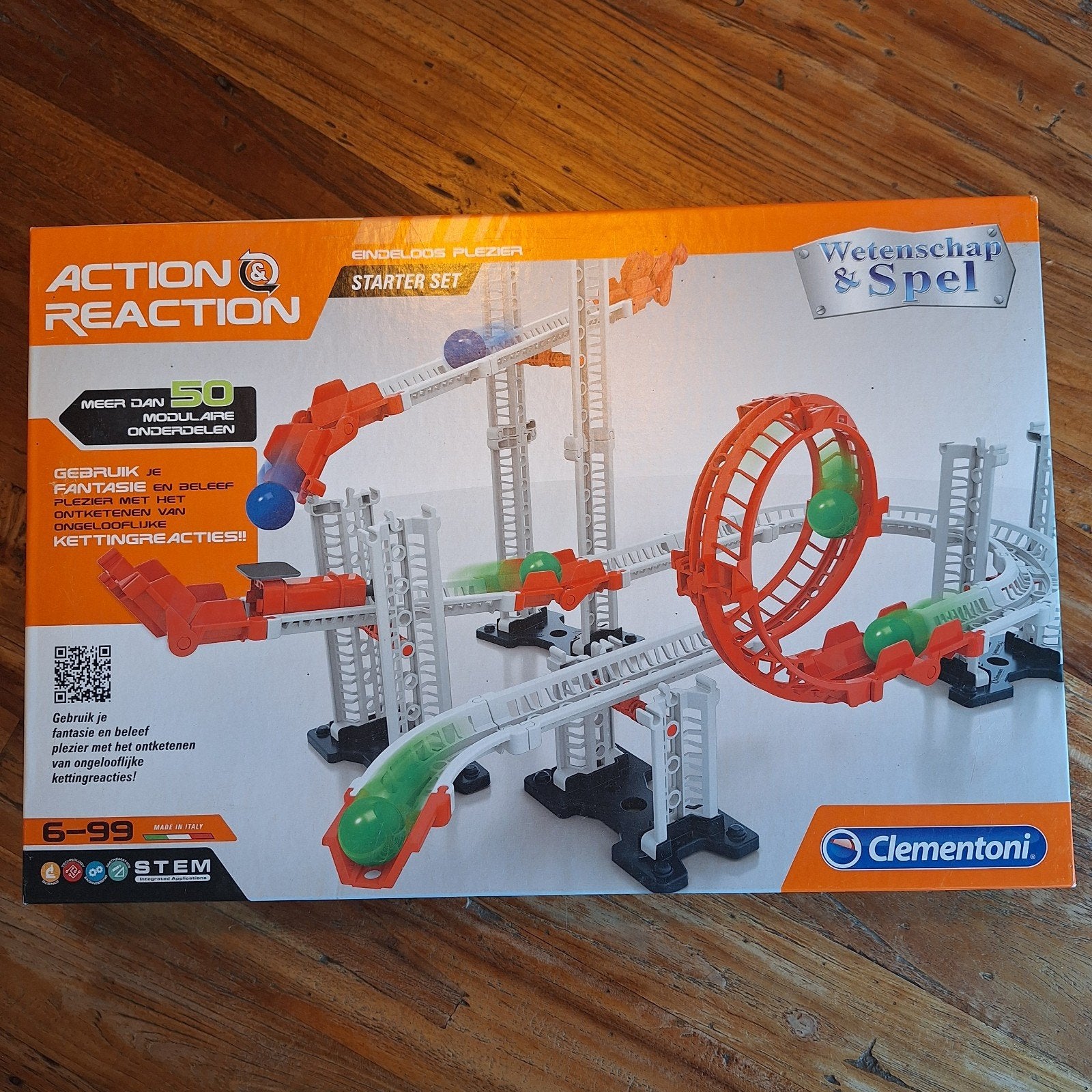 Clementoni Starter Set knikkerbaan, Ophalen of Verzenden, Zo goed als nieuw, Overige merken