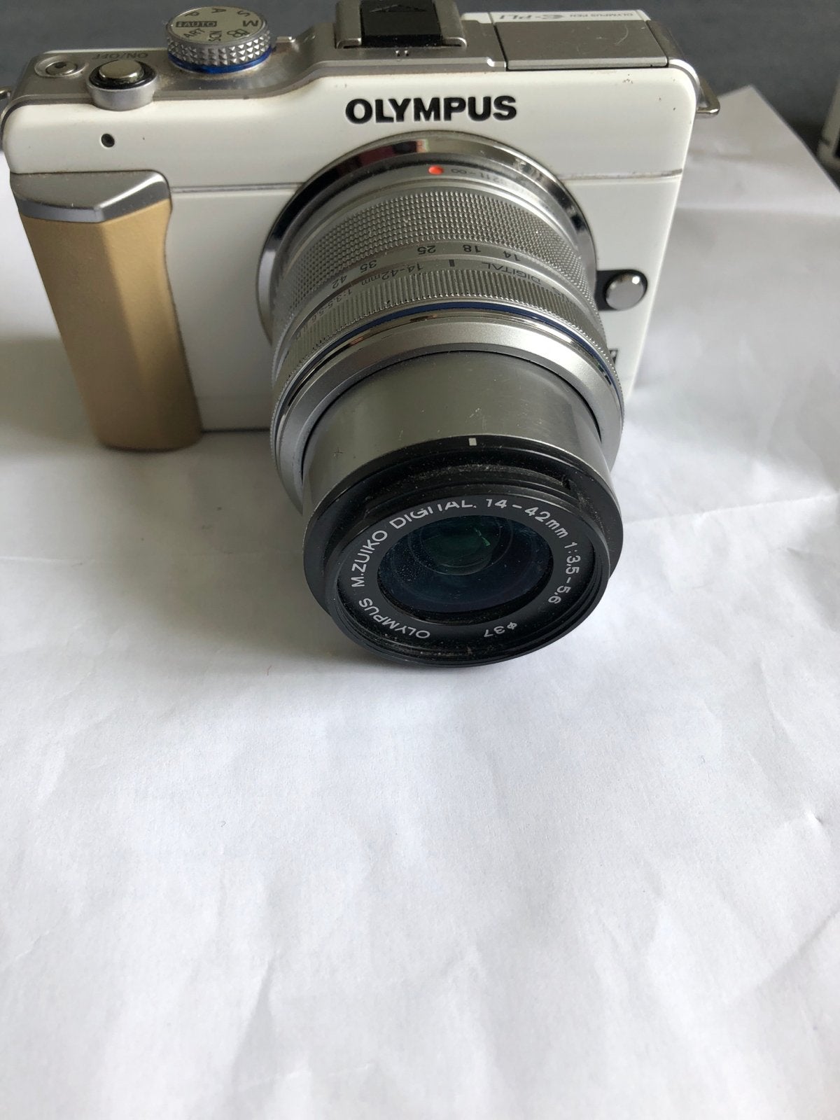 Olympus PEN E-PL1 Compact Camera met M.Zuiko 14-42mm lens, Gebruikt, Compact, Ophalen of Verzenden, Olympus