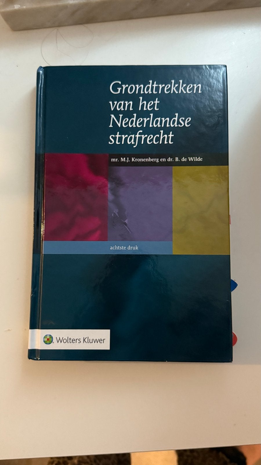 Grondtrekken van het Nederlandse strafrecht - 8e druk, Boeken, Studieboeken en Cursussen, Ophalen of Verzenden, Gamma, Gelezen