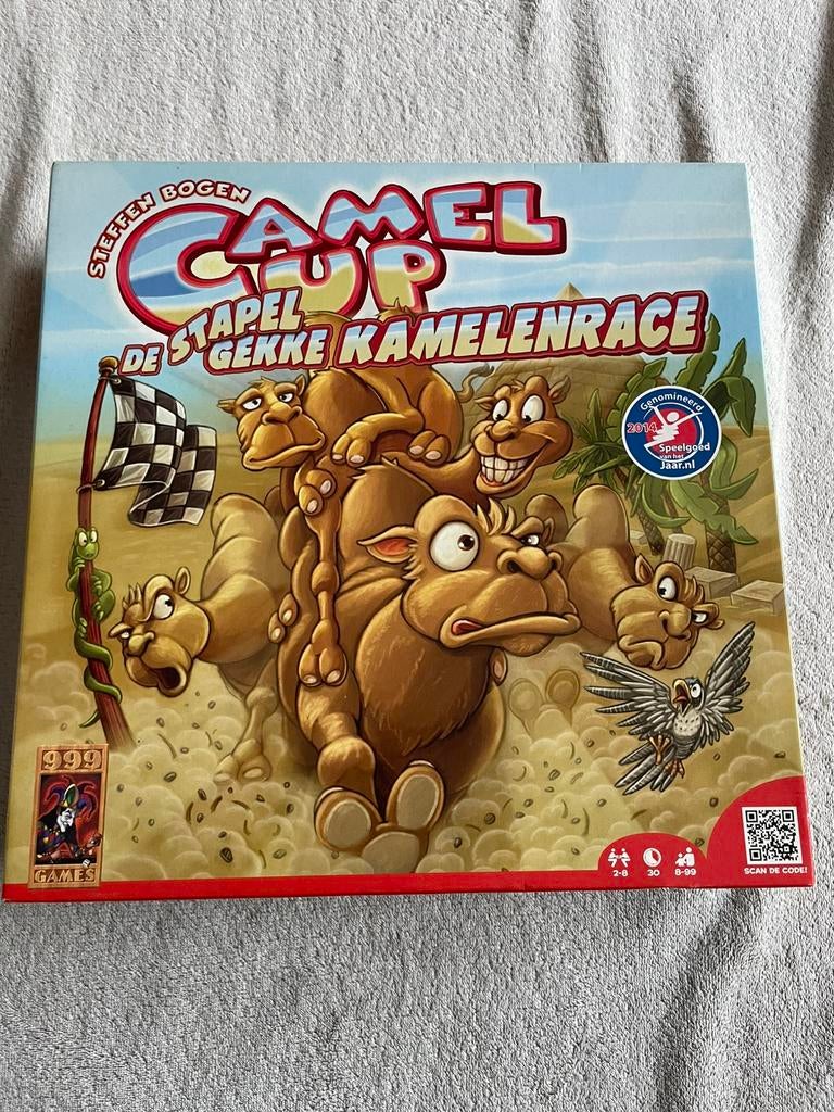 Camel Up bordspel als nieuw, Ophalen of Verzenden, Zo goed als nieuw