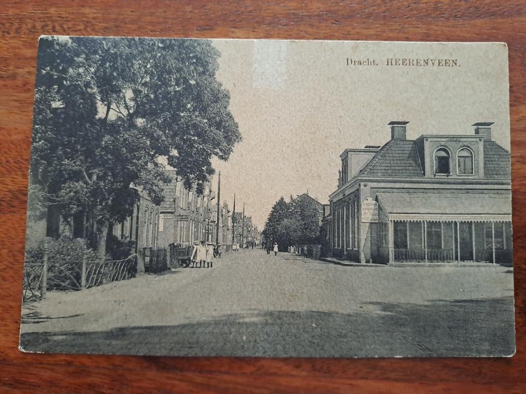 Heerenveen,  Dracht, gelopen, Ophalen of Verzenden, Voor 1920, Friesland