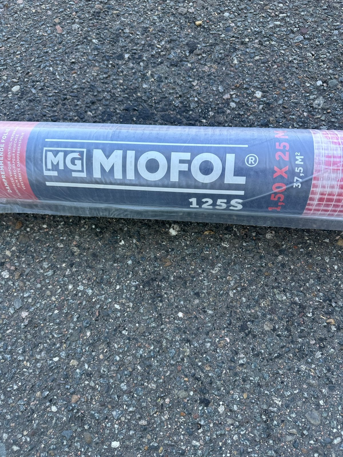 Miofol 125S Dampremmende 1.50 x 25 M (37.5 m²), Ophalen, Nieuw, 15 m² of meer, Folie