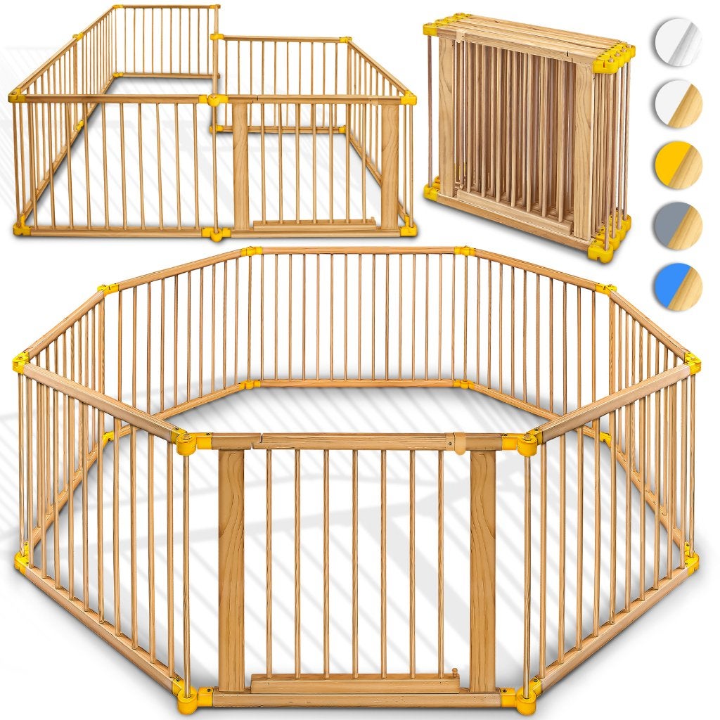 Box grondbox afscherming veiligheidshek hout GRATIS BEZORGD!, Kinderen en Baby's, Boxen, Verzenden, Nieuw, Nvt, Overige vormen