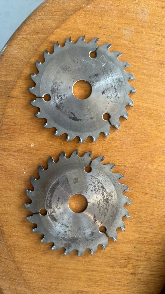Leitz zaagblad 125x3,2/2,5 z24 24 tanden, Cirkelzaag, Ophalen of Verzenden, Zo goed als nieuw, 30 tot 70 mm