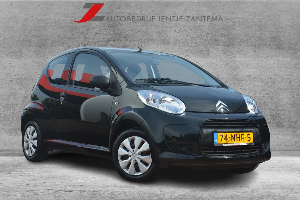 Citroën C1 1.0-12V Séduction | Radio | Airco | NL auto! |, Voorwielaandrijving, Gebruikt, Zwart, 4 stoelen