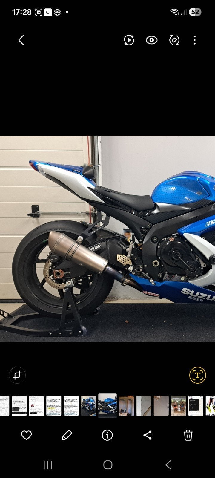Termignoni S8C Demper Suzuki GSXR 750 600, Ophalen of Verzenden