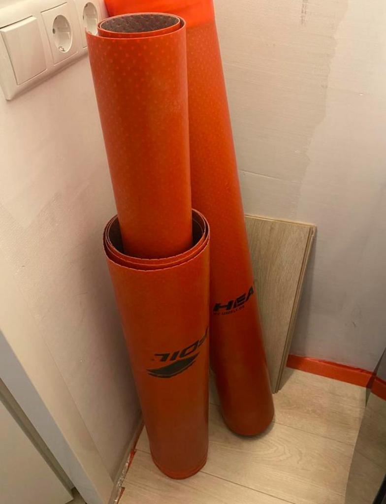 Heat-Foil Laminaat ondervloer 1.2mm | 10dB geluiddemping, Doe-het-zelf en Verbouw, Isolatie en Afdichting, Nieuw, Ophalen of Verzenden