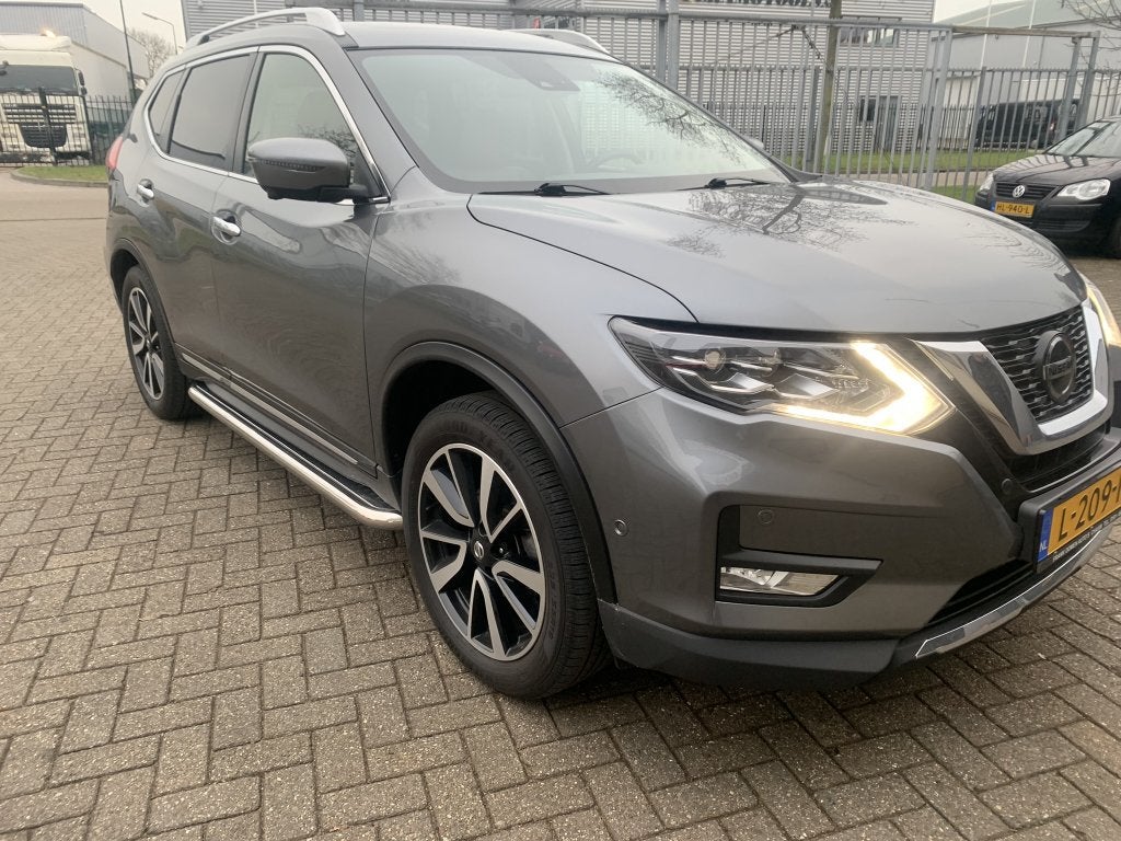 Nissan X-Trail vanaf 2014 Sidebars met rvs trede, Niet ingevuld, Nieuw, Niet ingevuld, Ophalen