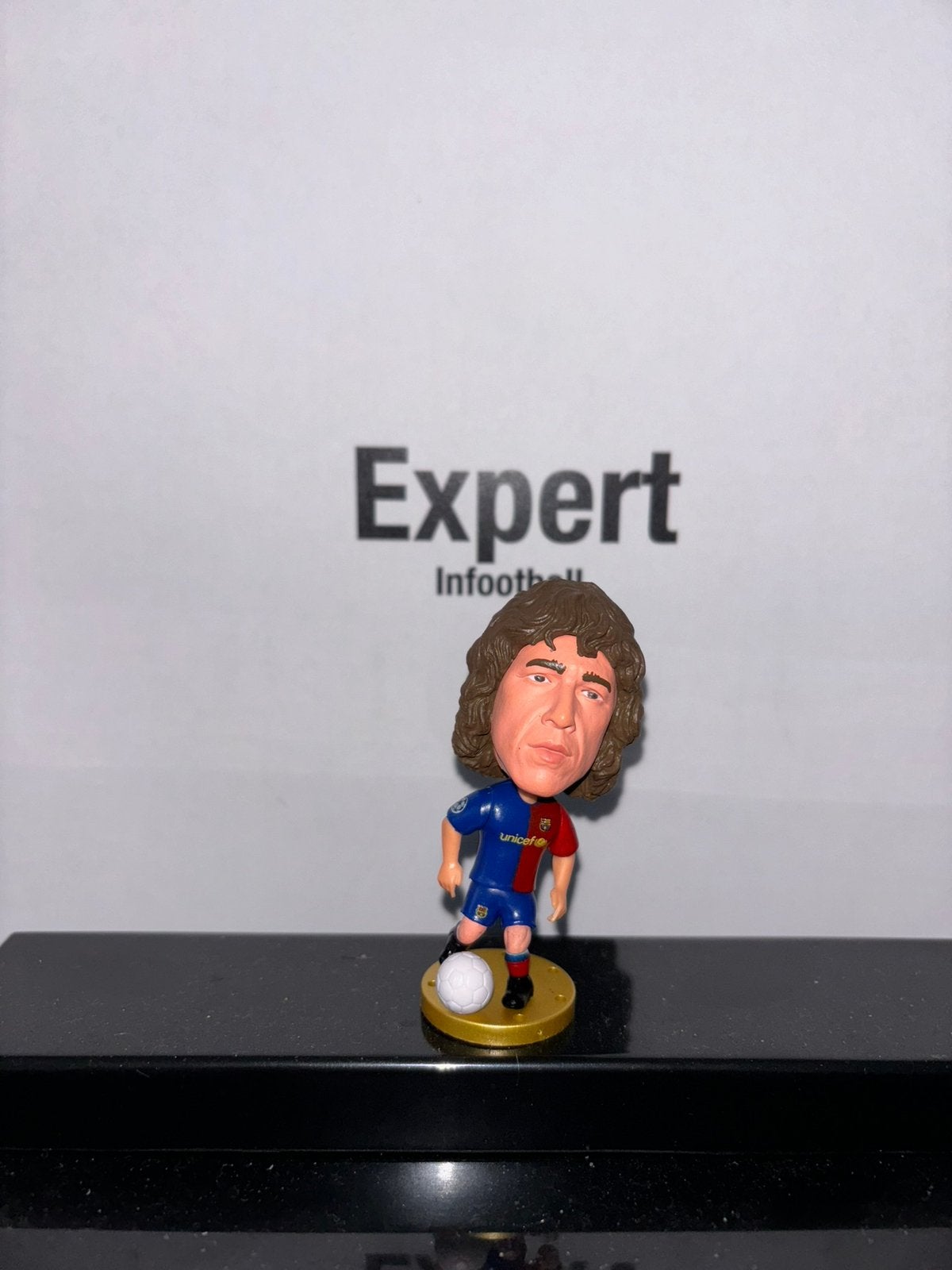 Puyol voetbalpoppetje - FC Barcelona, Ophalen of Verzenden, Nieuw, Buitenlandse clubs, Beeldje of Poppetje